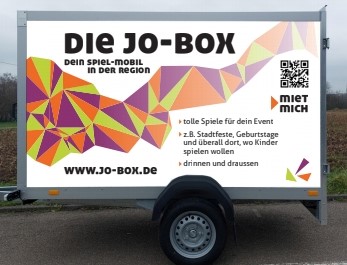 Die Jo-Box Dein Spielmobil in der Region